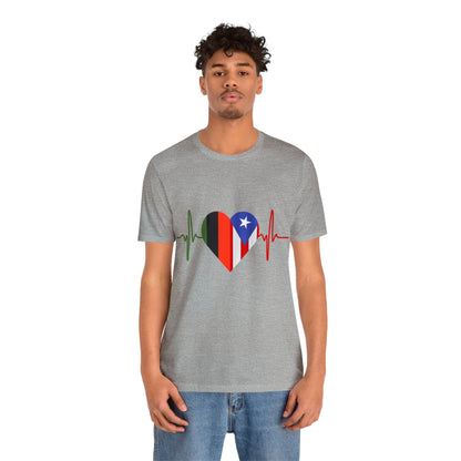 African American and Puerto Rican Short Sleeve Tee