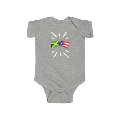 Infant Jamaica and Puerto Rico Bodysuit