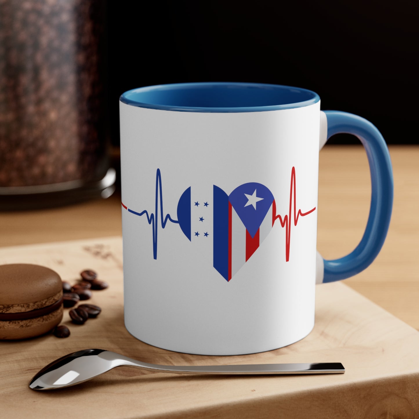 Honduras and Puerto Rico Mug, 11oz