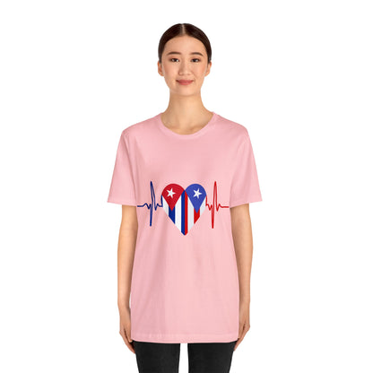 Puerto Rico and Cuba Short Sleeve Tee