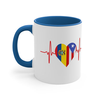 Ecuador and Puerto Rico Mug, 11oz