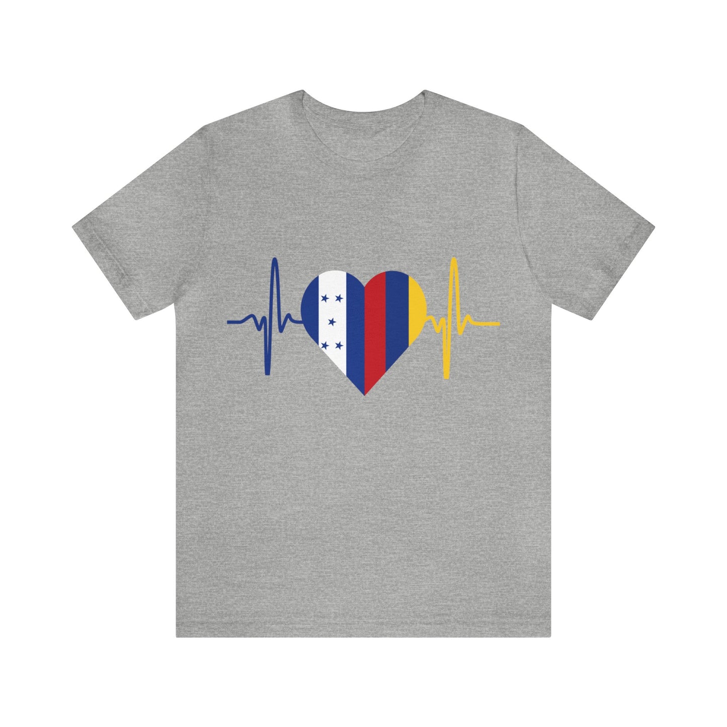 Colombia & Honduras Unisex Short Sleeve Tee I Camisa Unisexo manga corta Colombia y Honduras