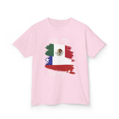 Colombia and Mexico Kids Tee I Camiseta para Niños Colombia y México