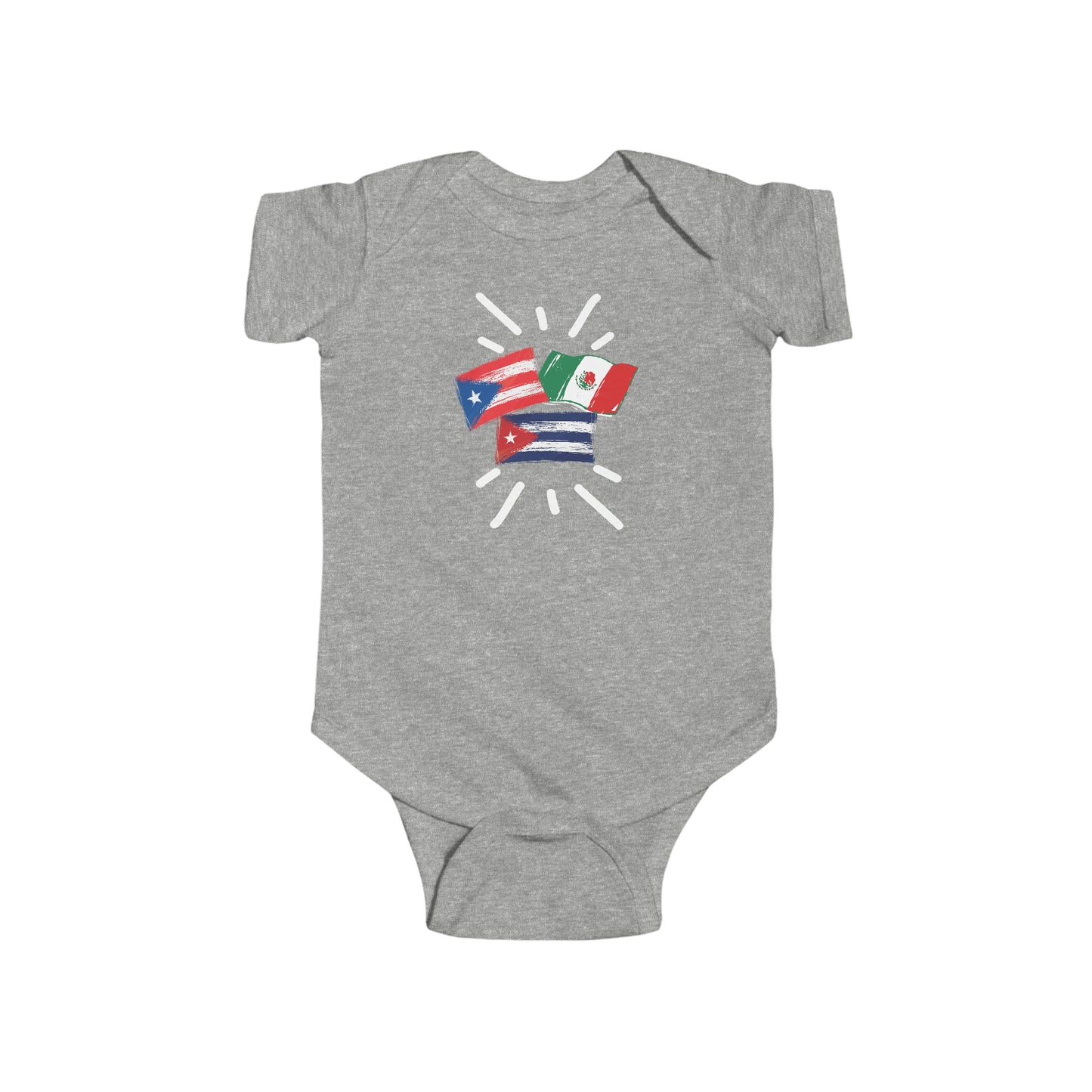 Infant Cuba, PuertoRico, Mexico Bodysuit