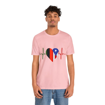 African American and Puerto Rican Short Sleeve Tee