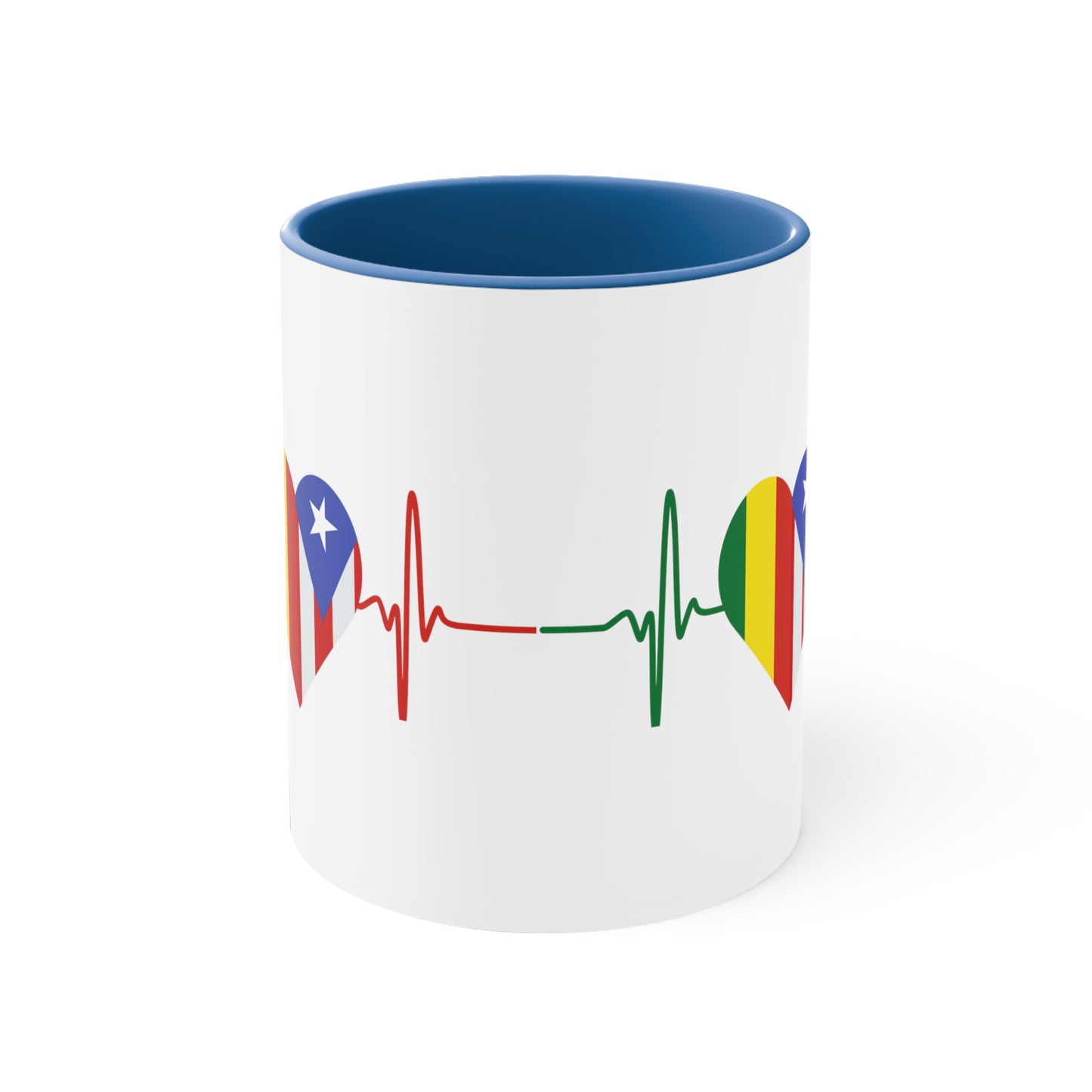 Bolivia y Puerto Rico Coffee Mug, 11oz