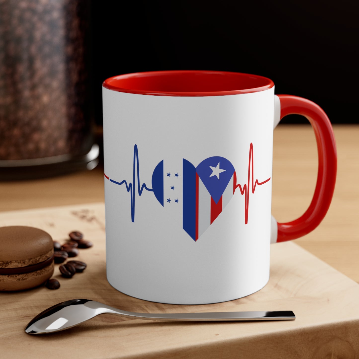 Honduras and Puerto Rico Mug, 11oz
