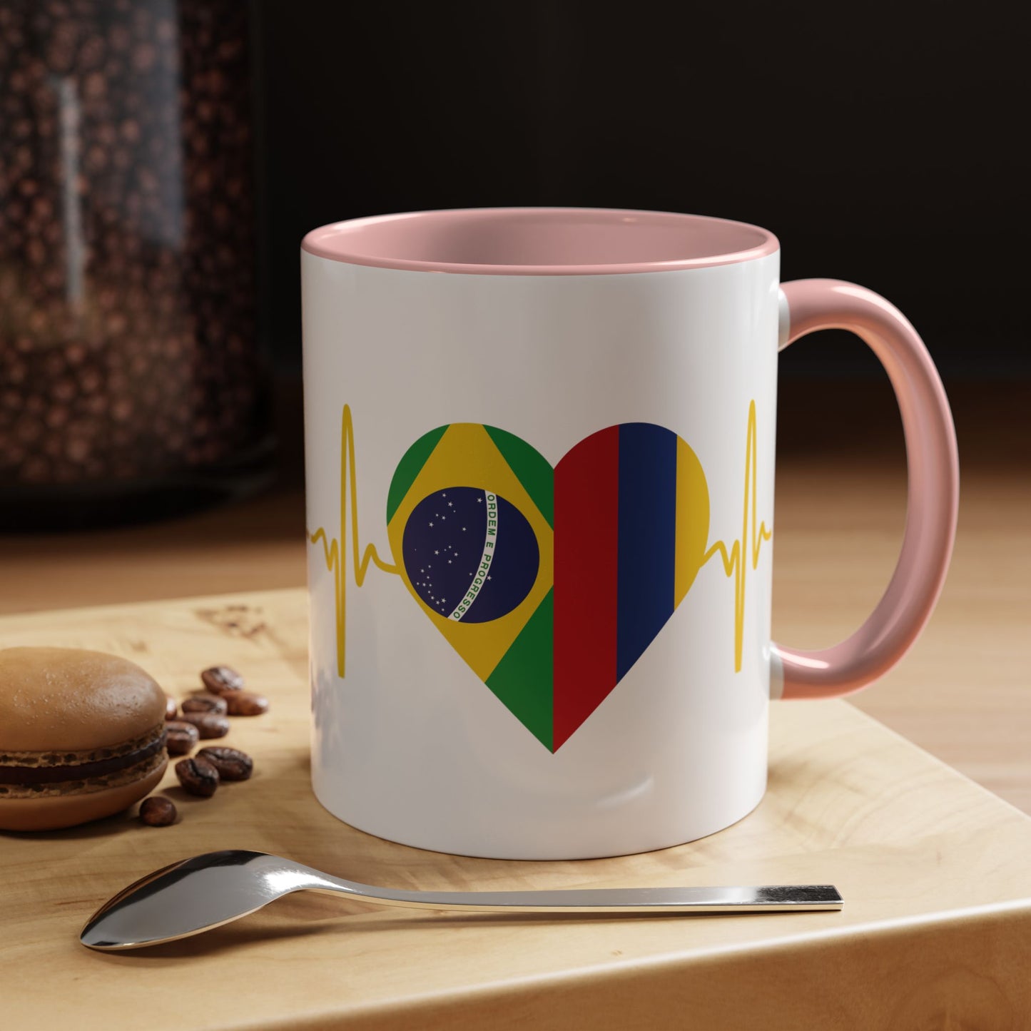 Colombia & Brazil Mug, 11oz