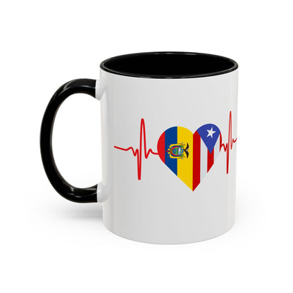 Ecuador and Puerto Rico Mug, 11oz
