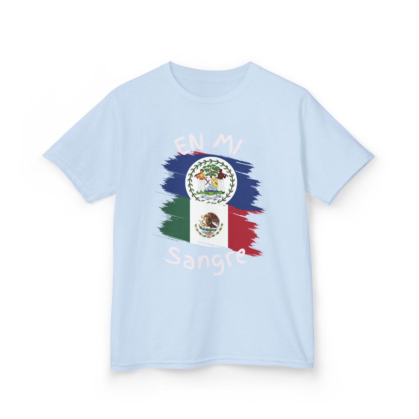 Belize and Mexico Kids Tee I Camiseta para Niños Belize y Mexico