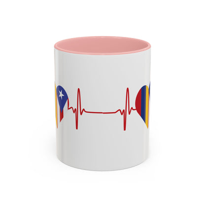 Colombia and Puerto Rico Mug, 11oz