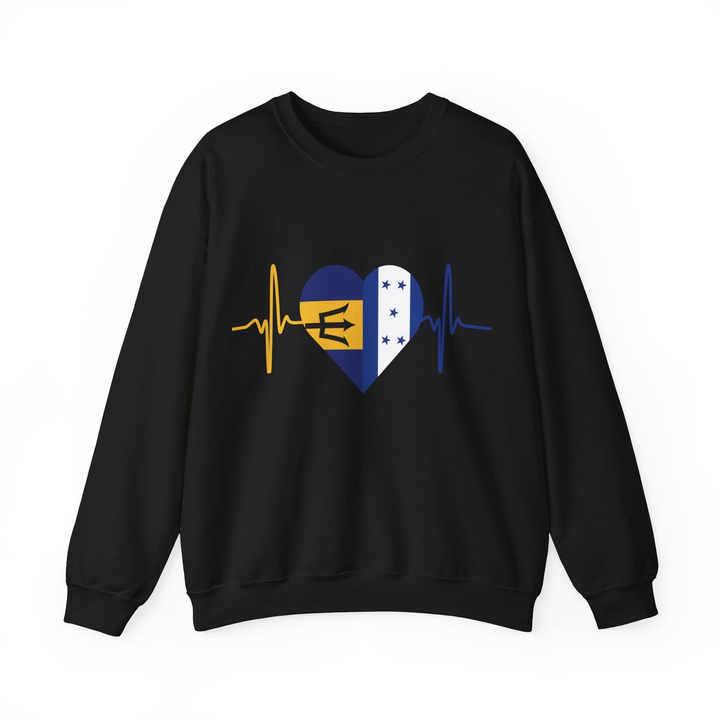 Barbados and Honduras Unisex Crewneck Sweatshirt I Sudadera Barbados y Honduras