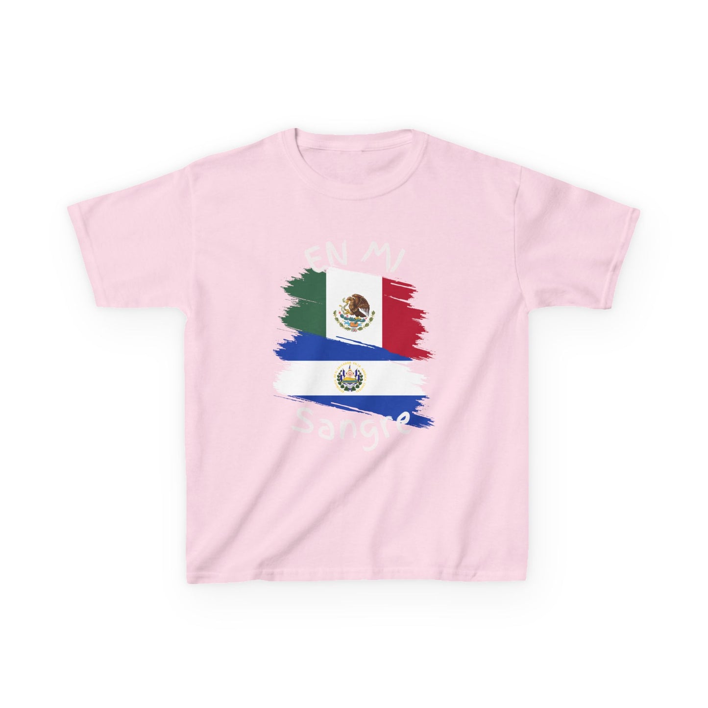 El Salvador & Mexico Kids Tee I Camiseta para Niños  El Salvador y Mexico  I Cultura Salvadoreña y Mexicana