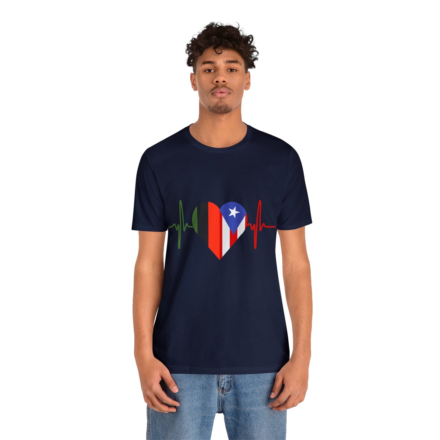 African American and Puerto Rican Short Sleeve Tee