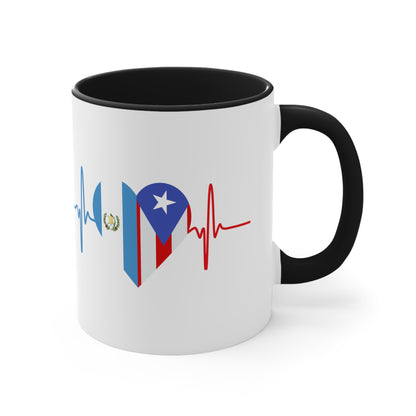 Guatemala and Puerto Rico Mug, 11oz