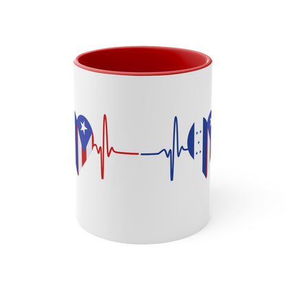 Honduras and Puerto Rico Mug, 11oz