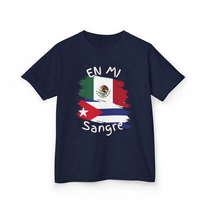 Cuba and Mexico Kids Tee I Camiseta para Niños Cuba y México
