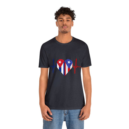 Puerto Rico and Cuba Short Sleeve Tee