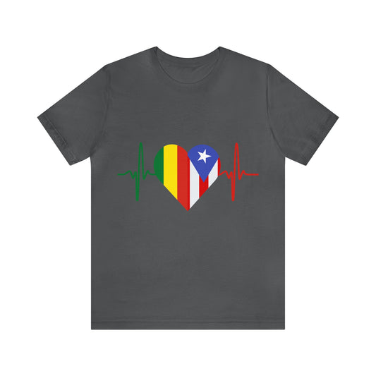 Bolivia and Puerto Rico Short Sleeve Tee