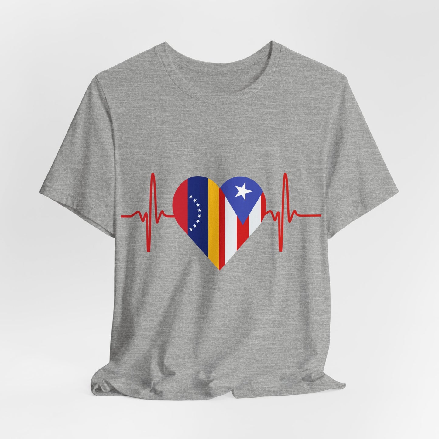 Venezuela and Puerto Rico Short Sleeve Tee