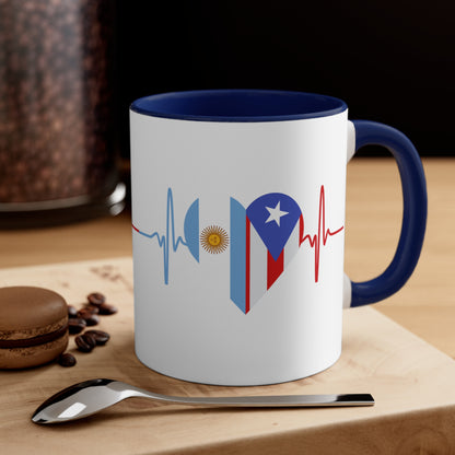 Argentina and Puerto Rico Mug, 11oz