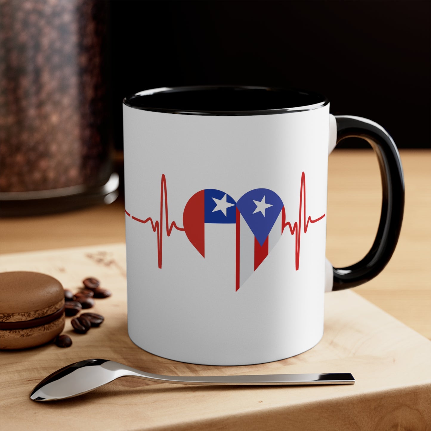 Chile and Puerto Rico Mug, 11oz