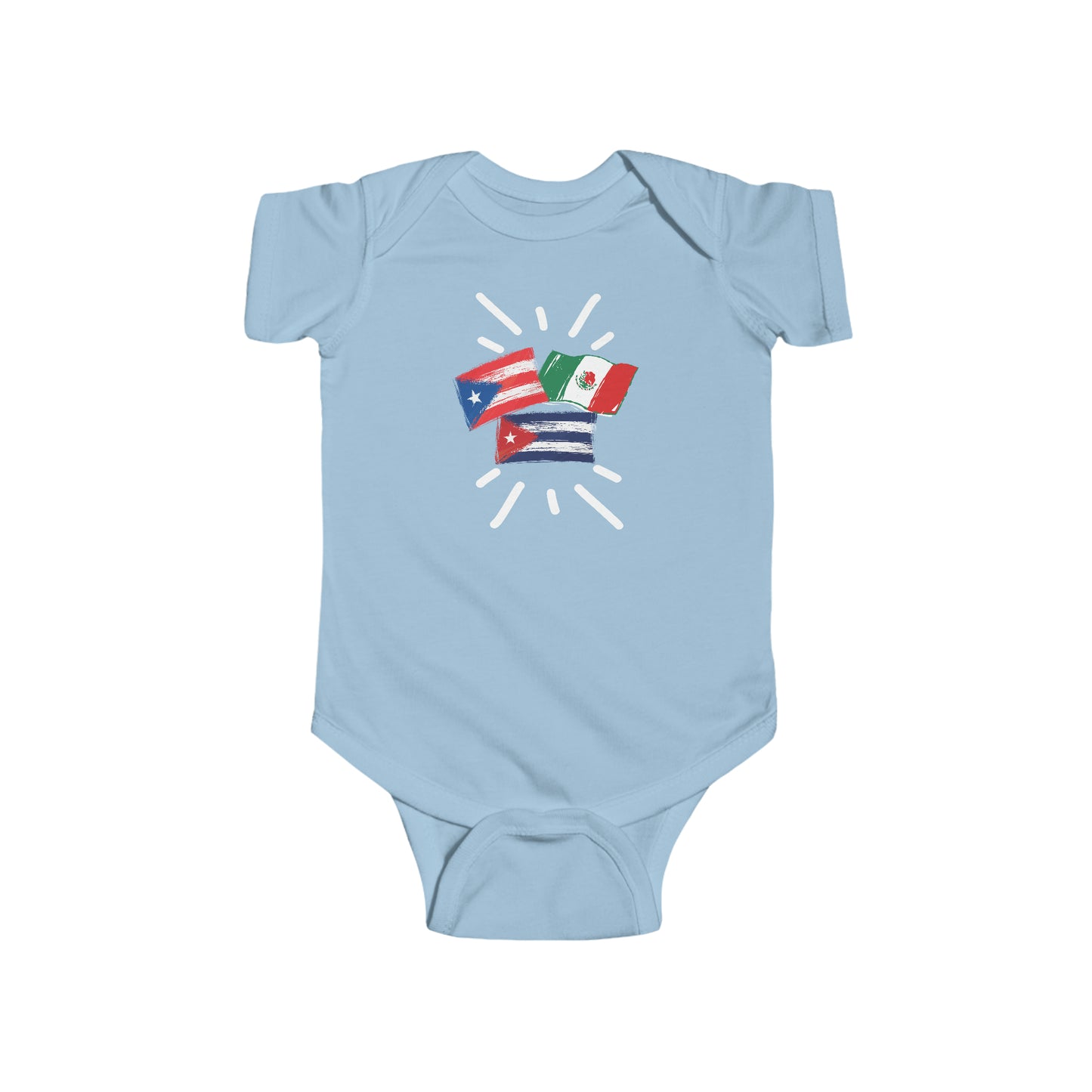 Infant Cuba, PuertoRico, Mexico Bodysuit