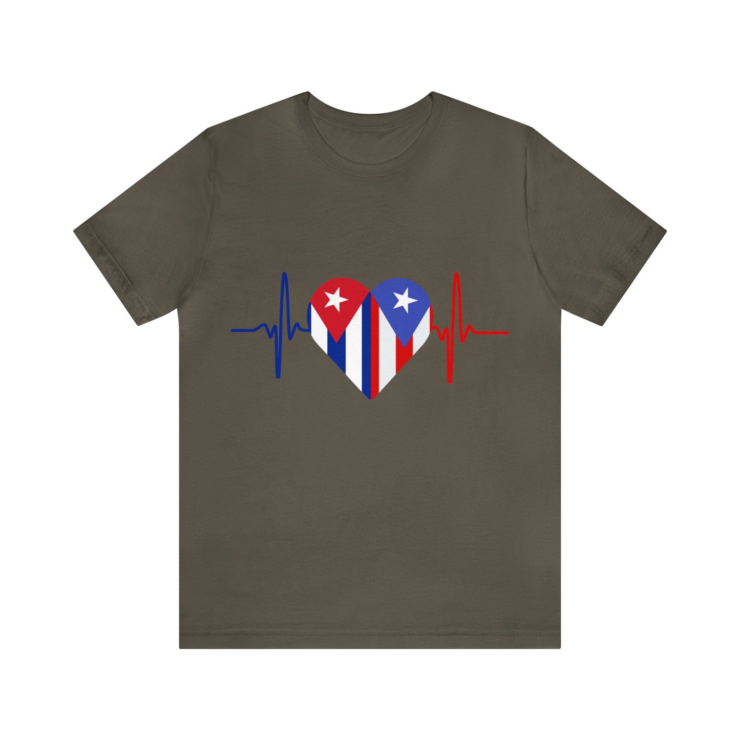Puerto Rico and Cuba Short Sleeve Tee