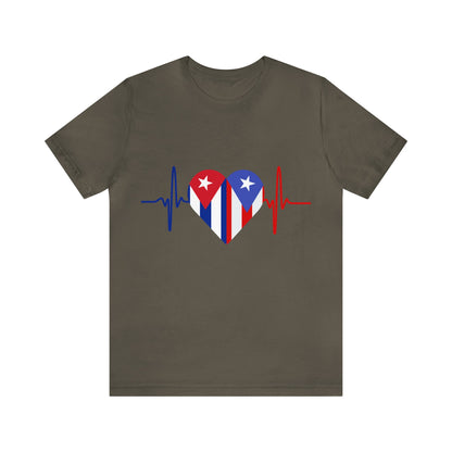 Puerto Rico and Cuba Short Sleeve Tee