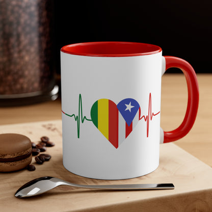 Bolivia y Puerto Rico Coffee Mug, 11oz