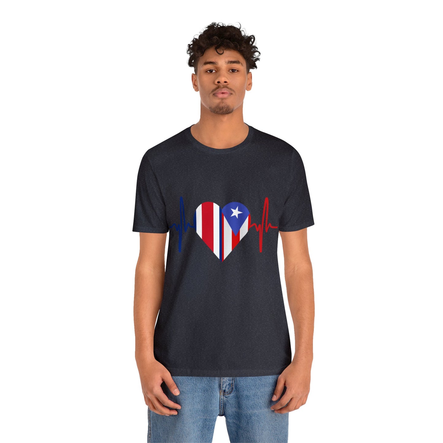 Costa Rica and Puerto Rico Short Sleeve Tee