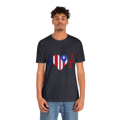 Costa Rica and Puerto Rico Short Sleeve Tee