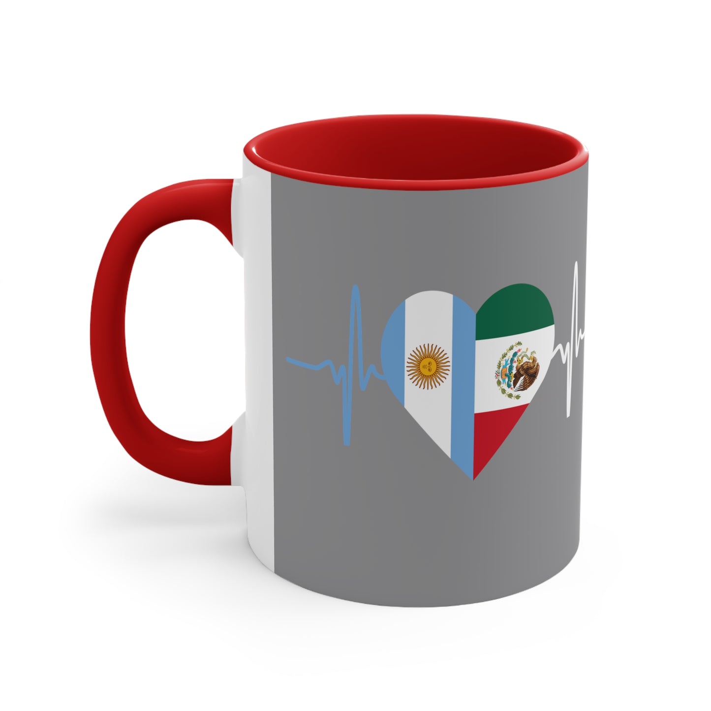 Mexico and Argentina Mug, 11oz