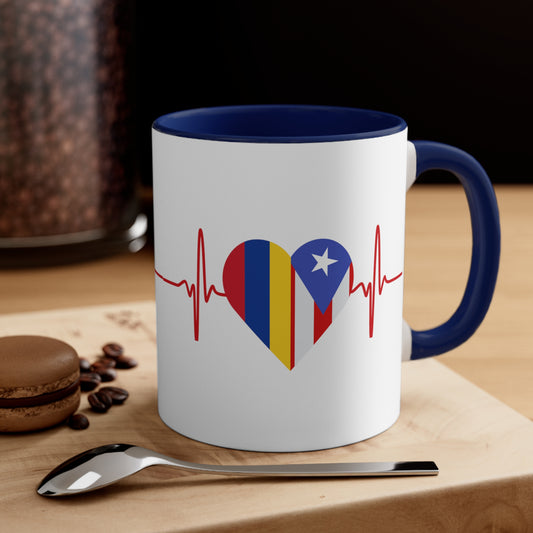 Colombia and Puerto Rico Mug, 11oz