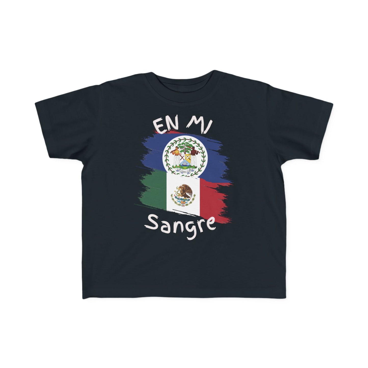 Belize and Mexico Toddler's Tee I Camiseta manga corta para Toddler Belize y Mexico