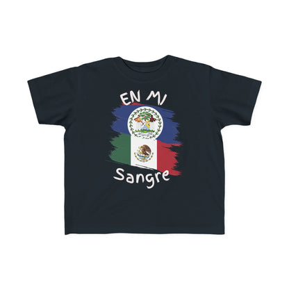 Belize and Mexico Toddler's Tee I Camiseta manga corta para Toddler Belize y Mexico