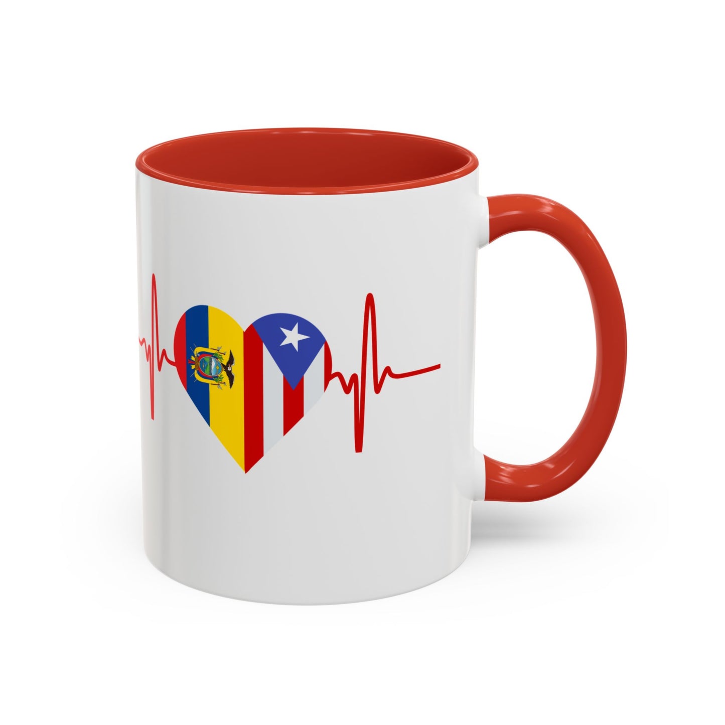 Ecuador and Puerto Rico Mug, 11oz