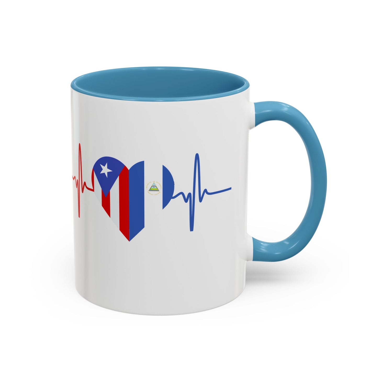 Nicaragua and Puerto Rico Mug, 11oz