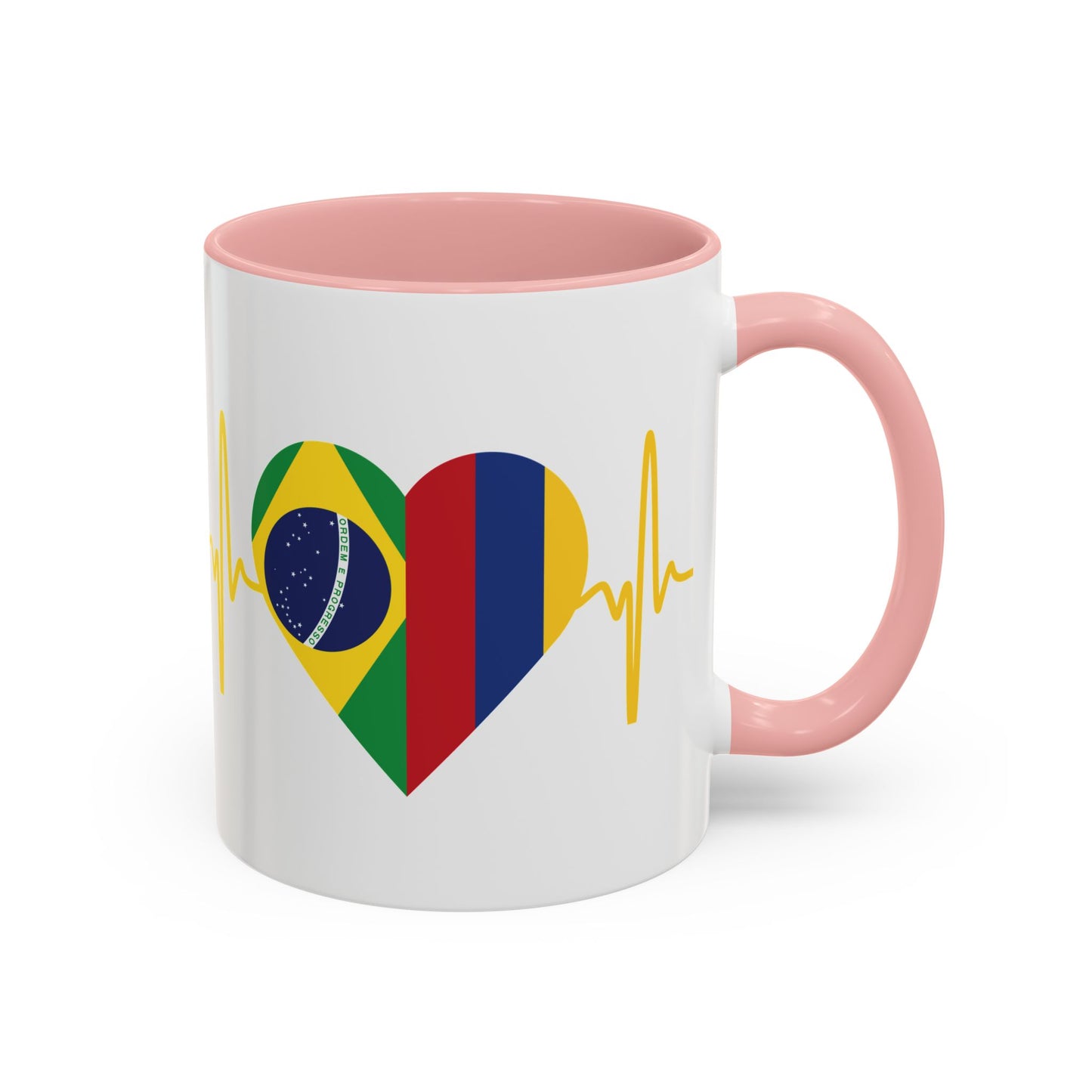 Colombia & Brazil Mug, 11oz