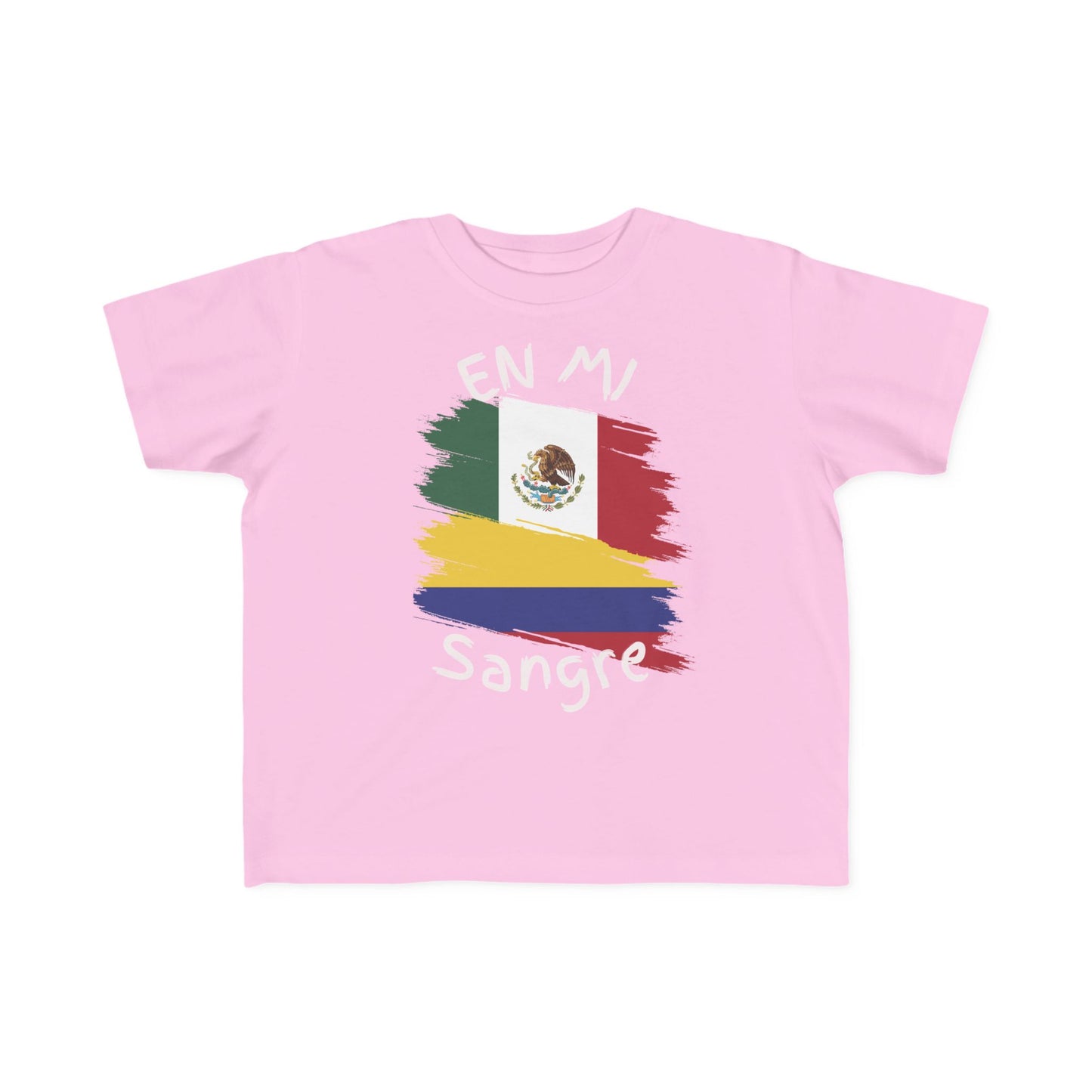 Mexico & Colombia Toddler's Tee I Camiseta manga corta para Toddler Mexico y Colombia