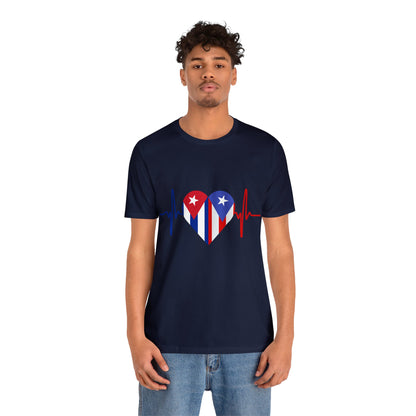 Puerto Rico and Cuba Short Sleeve Tee