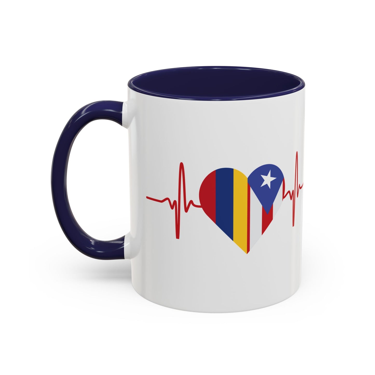 Colombia and Puerto Rico Mug, 11oz