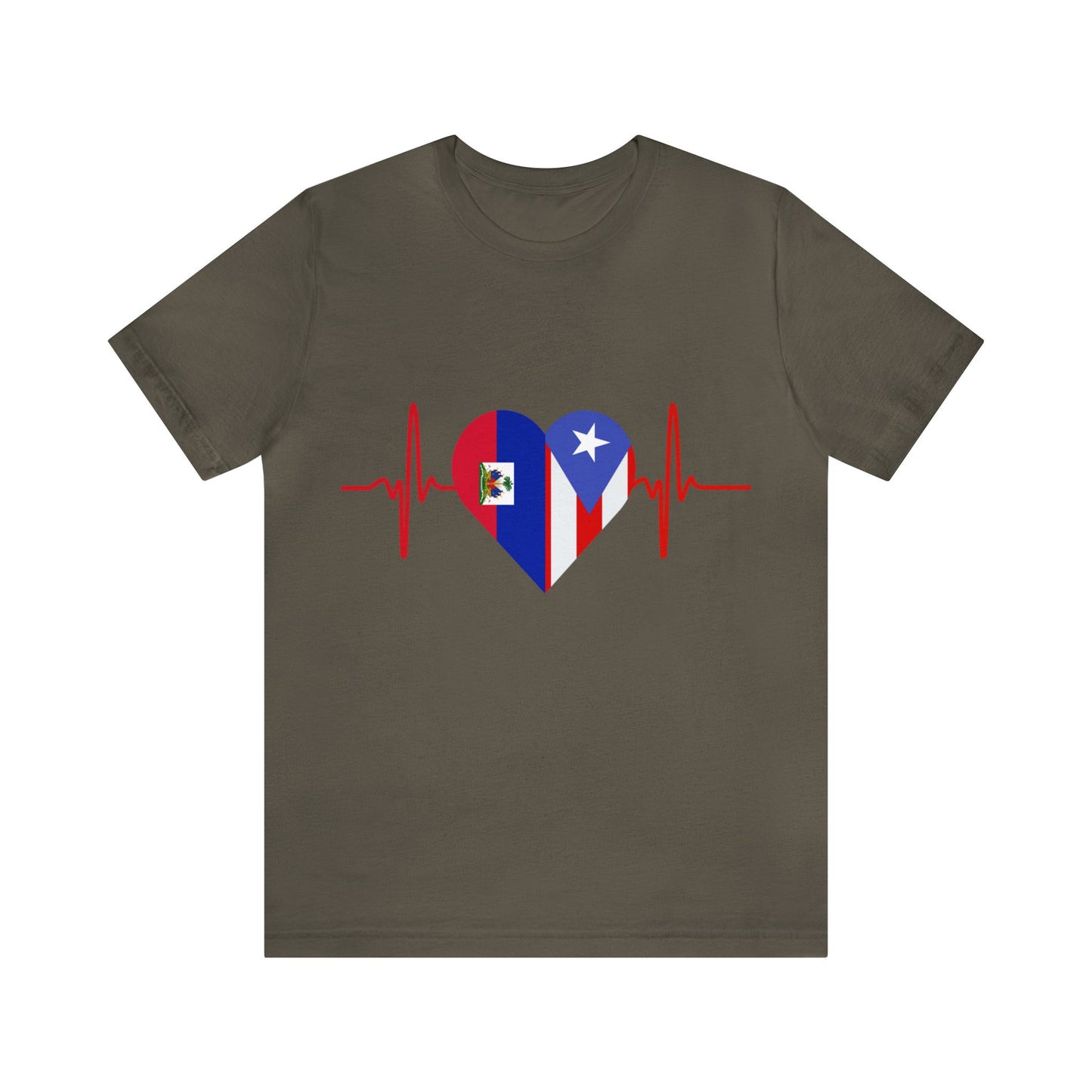 Haití and Puerto Rico Short Sleeve Tee