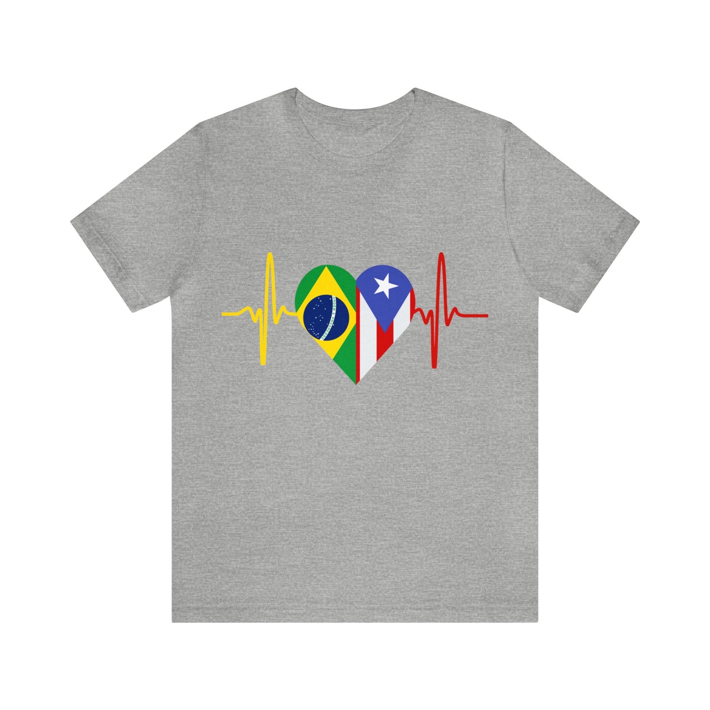 Brazil and Puerto Rico Short Sleeve Tee