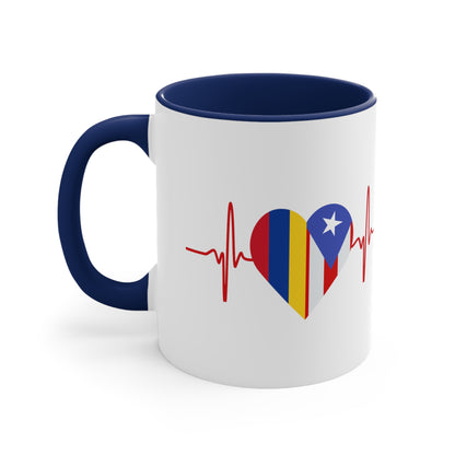 Colombia and Puerto Rico Mug, 11oz