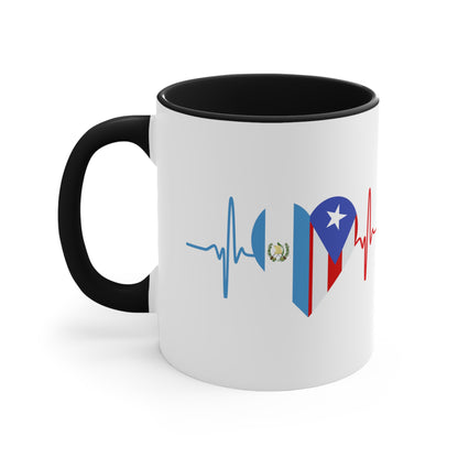 Guatemala and Puerto Rico Mug, 11oz