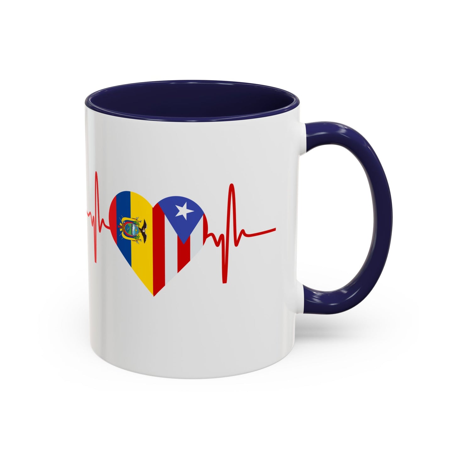 Ecuador and Puerto Rico Mug, 11oz