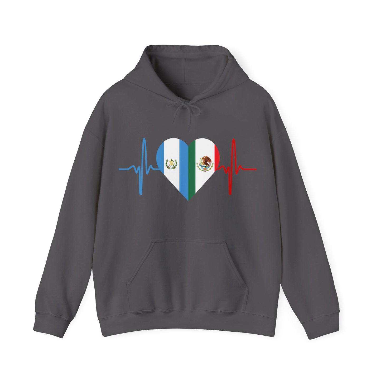 Guatemala and Mexico Unisex Hooded Sweatshirt I Sudadera Unisexo México and Guatemala