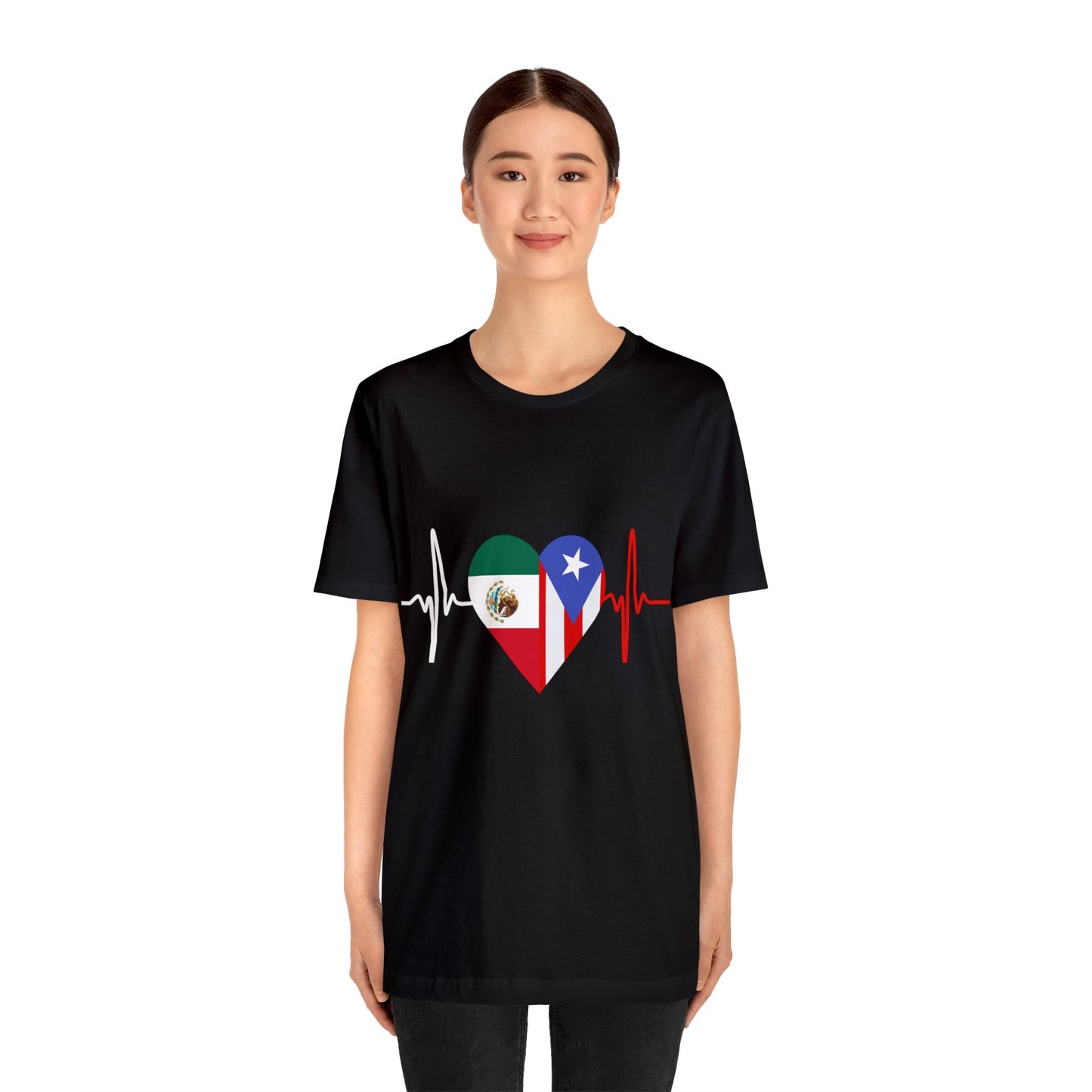 Mexico and Puerto Rico Short Sleeve Tee