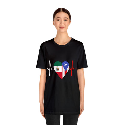 Mexico and Puerto Rico Short Sleeve Tee